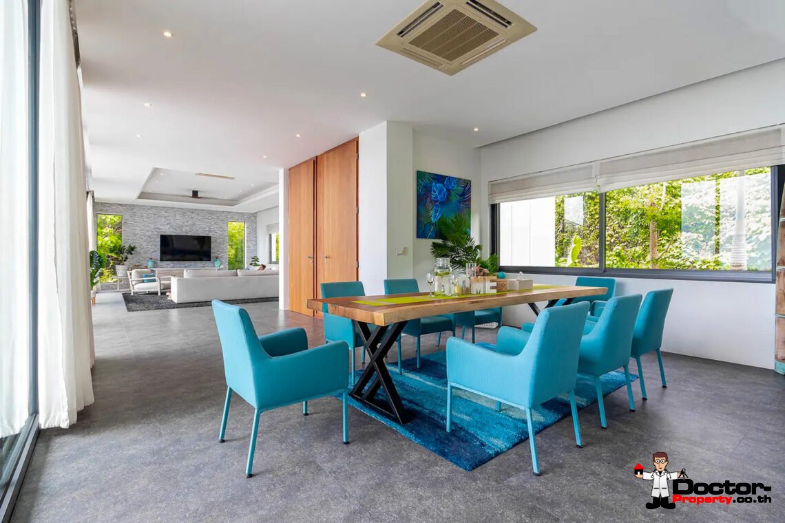 Stunning Luxury 4 Bedroom Seaviews Villa in Mae Nam Hills, Koh Samui – For Sale